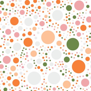 Renkli lekeli Dikişsiz desen beyaz 14 üzerinde arka plan Enchanting klasik renkli lekeli