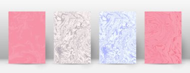 Arka kapak Modern tasarım şablonu çok güzel suminagashi mermer minimalist hipster el ilanı