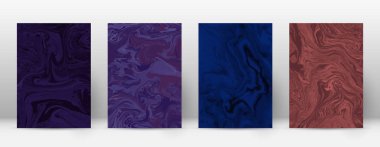 Arka kapak Modern tasarım şablonu takdire suminagashi mermer minimalist hipster el ilanı