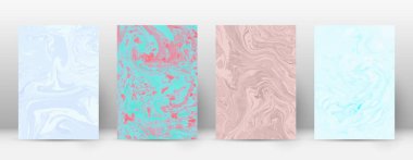 Arka kapak Modern tasarım şablonu takdire suminagashi mermer minimalist hipster el ilanı