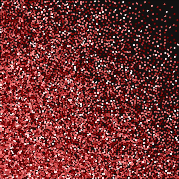 Κόκκινο χρυσό γκλίτερ αφηρημένο χάος με κόκκινο χρυσό glitter σε μαύρο φόντο Εξαιρετικό διάνυσμα — Διανυσματικό Αρχείο