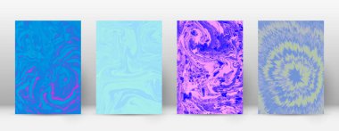 Kapak Modern tasarım şablonu gerçek suminagashi mermer minimalist hipster el ilanı soyut