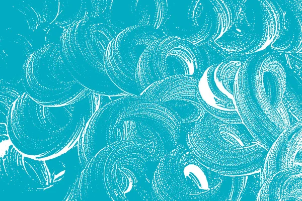 Texture savonneuse naturelle Adorable fond de trace de mousse bleue verte Moules de savon uniques artistiques — Image vectorielle