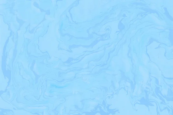 Suminagashi marmur tekstura ręcznie malowane z światła niebieskiego atramentu cyfrowego papieru 743 wykonywane w — Zdjęcie stockowe