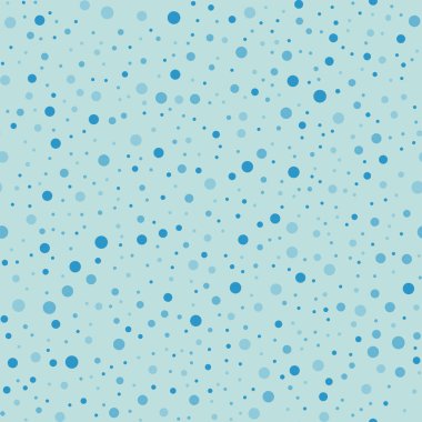 Mavi lekeli seamless modeli üzerinde turquise arka plan güzel klasik mavi lekeli Tekstil