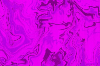 Geleneksel olarak gerçekleştirilen Mor mürekkep dijital kağıt 1801 ile Suminagashi Mermer doku el boyalı