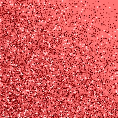 Kırmızı altın glitter soyut karışıklık ile pembe Enchanting vektör arka plan üzerinde kırmızı altın glitter