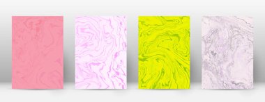 Arka kapak Modern tasarım şablonu takdire suminagashi mermer minimalist hipster el ilanı