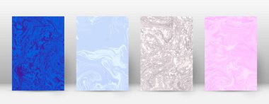 Arka kapak Modern tasarım şablonu takdire suminagashi mermer minimalist hipster el ilanı