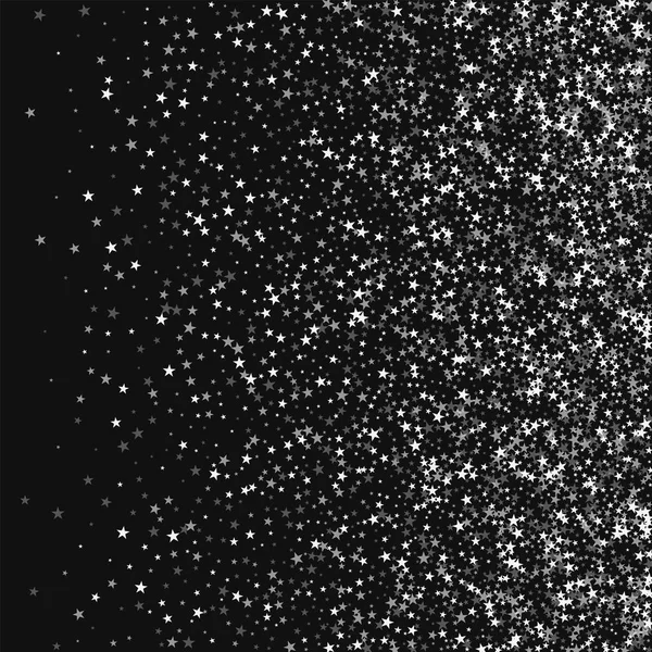 Niesamowite spadające gwiazdy prawej gradient z niesamowite spadających gwiazd na czarnym tle piękna — Wektor stockowy