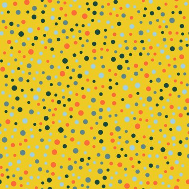 Renkli lekeli seamless modeli üzerinde parlak 26 arka plan nefes kesen klasik renkli polka