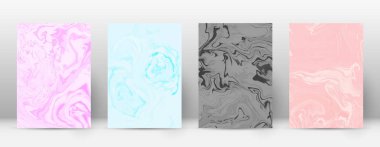 Arka kapak Modern tasarım şablonu takdire suminagashi mermer minimalist hipster el ilanı