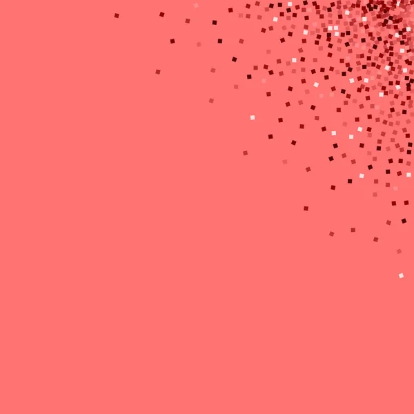 Κόκκινο χρυσό γκλίτερ πάνω δεξιά κλίση με κόκκινο χρυσό glitter σε ροζ φόντο Ravishing — Διανυσματικό Αρχείο