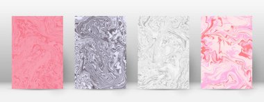 Arka kapak Modern tasarım şablonu çok güzel suminagashi mermer minimalist hipster el ilanı