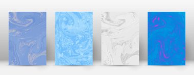 Arka kapak Modern tasarım şablonu takdire suminagashi mermer minimalist hipster el ilanı