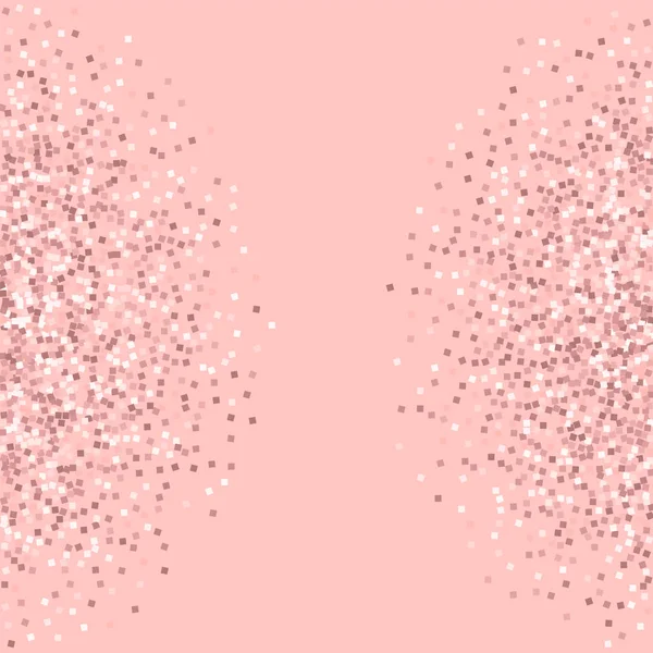 Pink gold glitter Abstract shape with pink gold glitter on pink background Fascinating Vector