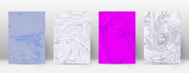 Arka kapak Modern tasarım şablonu takdire suminagashi mermer minimalist hipster el ilanı