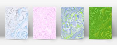 Arka kapak Modern tasarım şablonu takdire suminagashi mermer minimalist hipster el ilanı