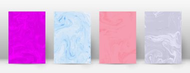 Arka kapak Modern tasarım şablonu çok güzel suminagashi mermer minimalist hipster el ilanı