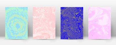 Arka kapak Modern tasarım şablonu çok güzel suminagashi mermer minimalist hipster el ilanı