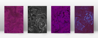 Arka kapak Modern tasarım şablonu takdire suminagashi mermer minimalist hipster el ilanı