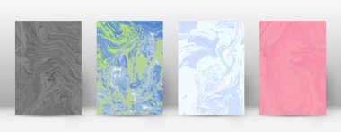 Arka kapak Modern tasarım şablonu çok güzel suminagashi mermer minimalist hipster el ilanı