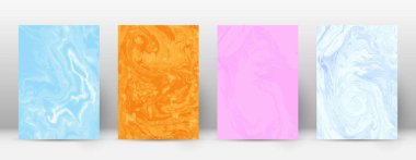 Arka kapak Modern tasarım şablonu takdire suminagashi mermer minimalist hipster el ilanı