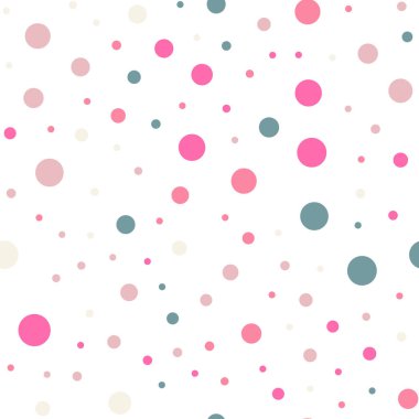 Renkli lekeli Dikişsiz desen beyaz 8 üzerinde arka plan beyaz atlı klasik renkli lekeli