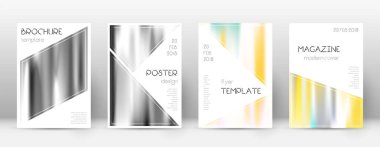 El ilanı düzeni üçgen biçimli şablonu için broşür yıllık raporu dergisi Poster kurumsal