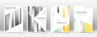 El ilanı düzeni üçgen posh şablonu için broşür yıllık raporu dergisi Poster kurumsal