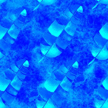 Tropikal seamless modeli. Suluboya çocuksu pa