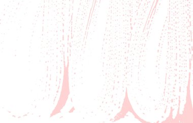 Grunge dokusu. Üzücü pembe iz. Süslü b