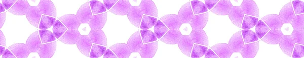 Violet paars Vintage retro naadloze rand scroll — Stockfoto