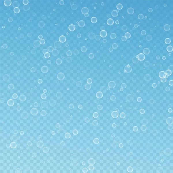 Мыльные пузыри абстрактный фон. Пузырьки — стоковый вектор