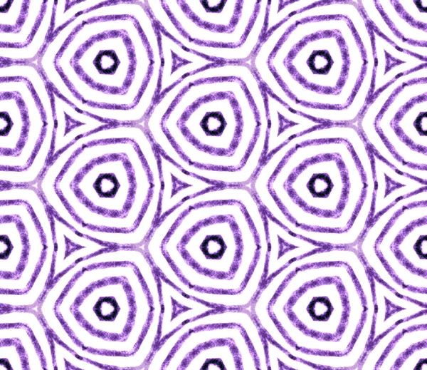 Purpurowy wzór bez szwu. Ręcznie rysowane Wate — Zdjęcie stockowe