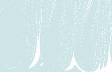 Grunge dokusu. Üzücü mavi iz. Sakin ol.