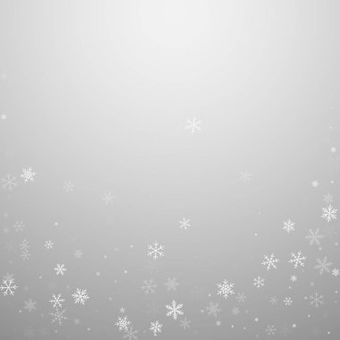 Az kar yağan Noel arkaplanı. İnce sinek.