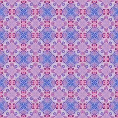 Kırmızı mavi kontrol allover dikişsiz desen. El dr