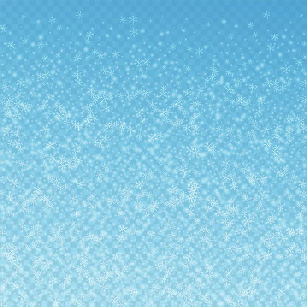Hermosa nieve brillante fondo de Navidad. Sutil — Vector de stock