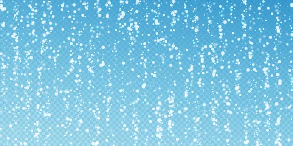 Beautiful falling snow Christmas background. Subtl — Stock Vector