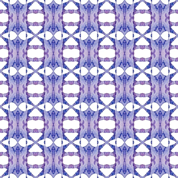 Rood blauw geometrische naadloze patroon. Hand getekende WA — Stockfoto