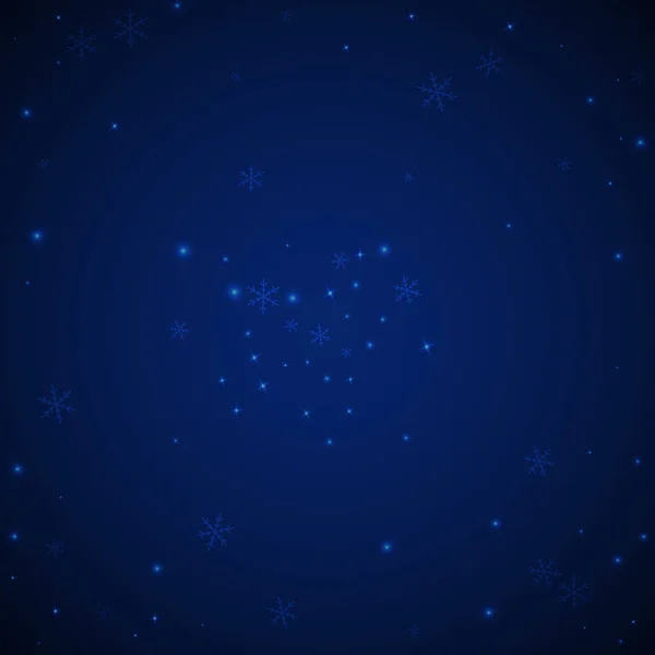 Escasa nieve brillante Fondo de Navidad. Sutil f — Vector de stock