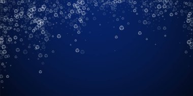 Soap bubbles abstract background. Blowing bubbles  clipart