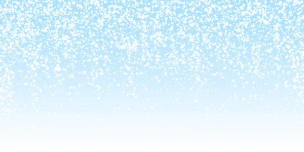 Increíble caída de nieve fondo de Navidad. Sutil — Vector de stock
