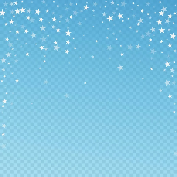 Estrellas que caen al azar Fondo de Navidad. Sutil — Vector de stock