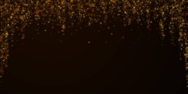 Güzel, yıldızlı, karlı Noel örtüsü. Noel