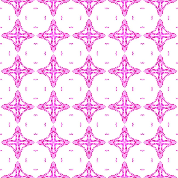 Motivo geometrico rosa senza cuciture. Acqua disegnata a mano — Foto Stock
