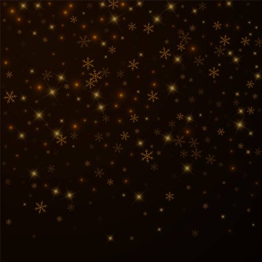 Kış yıldızlı, karlı Noel örtüsü. Noel zamanı.