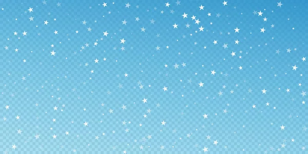 Estrellas que caen al azar Fondo de Navidad. Sutil — Vector de stock