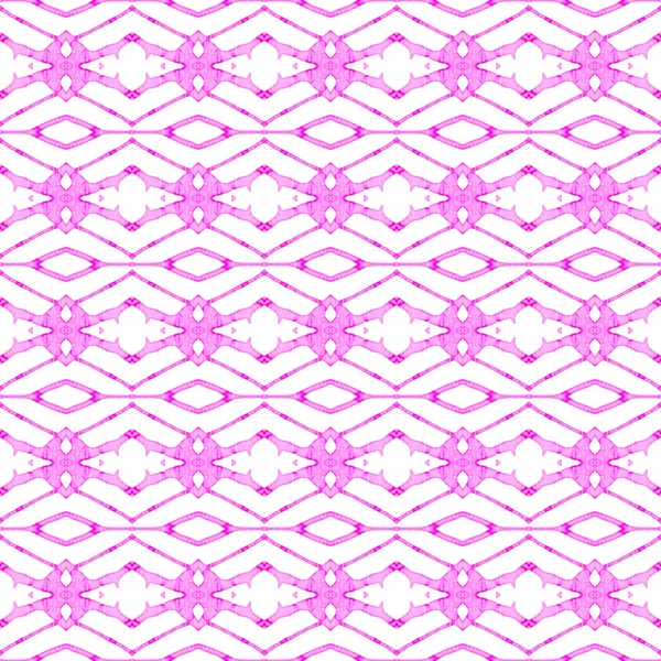 Розовый геометрический бесшовный рисунок. Ручная рисованная вода — стоковое фото
